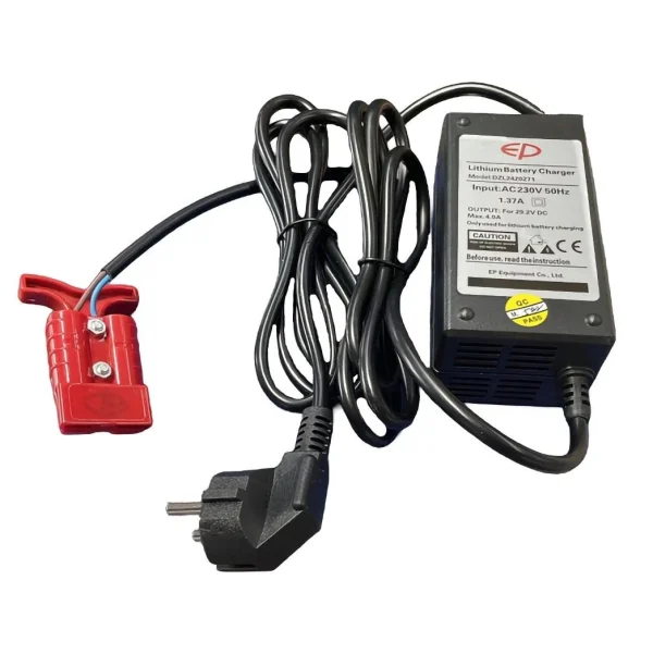 Acculader voor F4 elektrische pallettruck EP Equipment (model 2022–2023) - Afbeelding 2